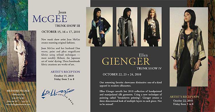 Joan McGee and Ellen Greinger Trunk Show