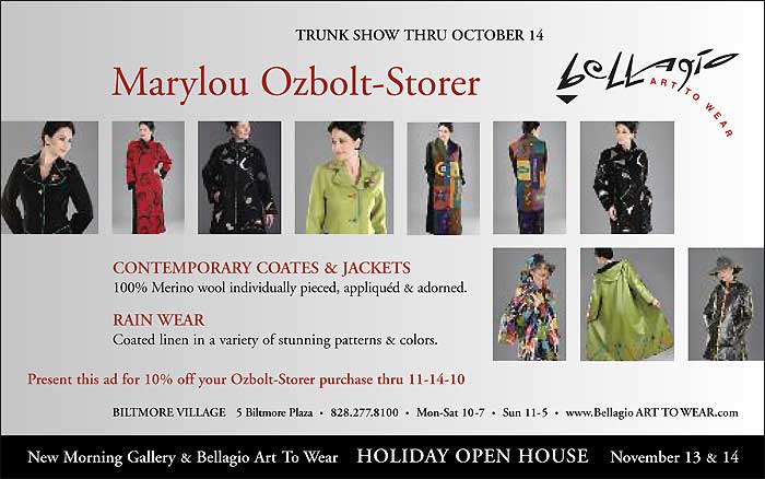 Ozbolt-Srorer, contemporary coates and jackets