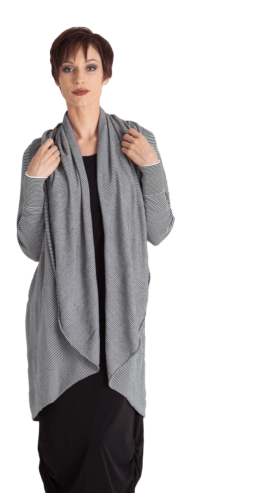 Model wearing fashion by Planet