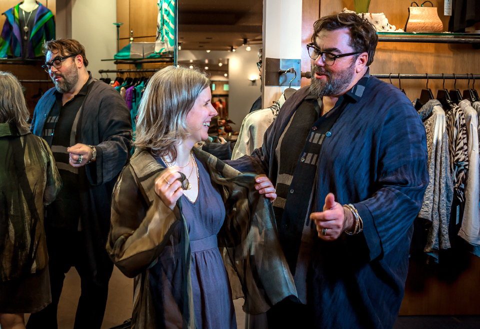 Matt's warmth makes even the most shy customers feel comfortable and cared for.